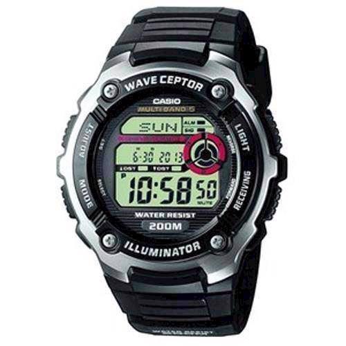 Image of Casio Wave Ceptor Radiorstyret digitalur, WV-200E-1AVEF